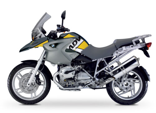 BMW R1200GS 2004-2007 Ocean Blue Vector Black & Yellow Stickers Kit