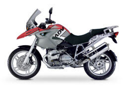 BMW R1200GS 2004-2007 Rock Red Vector Black & Grey Stickers Kit