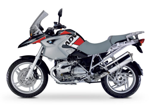 BMW R1200GS 2004-2007 Night Black Vector Black & Red Stickers Kit