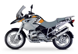 BMW R1200GS 2004-2007 Night Black Vector Black & Orange Stickers Kit