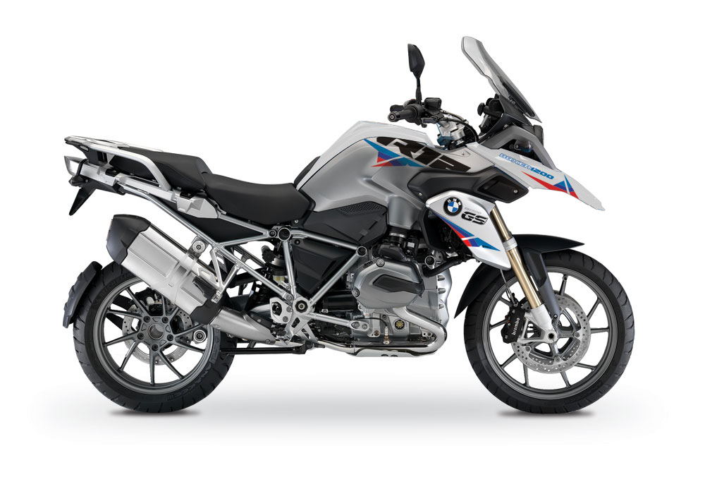 BMW R1200GS LC Alpine White Velos M Sport Stickers Kit