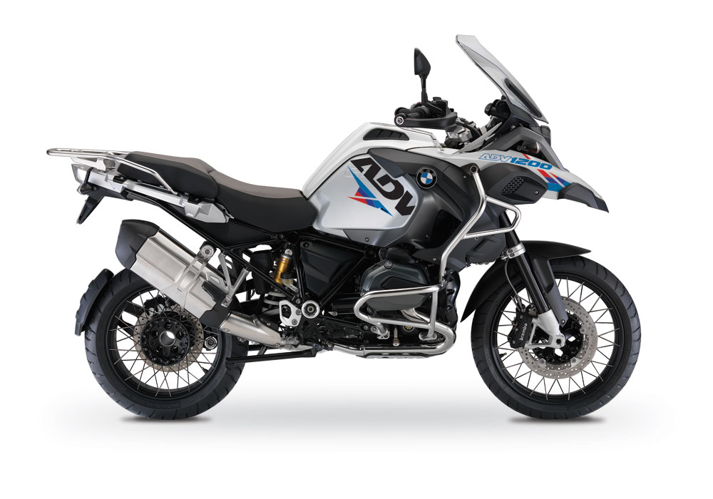 BMW R1200GS LC Adventure Alpine White Velos M Sport Stickers Kit