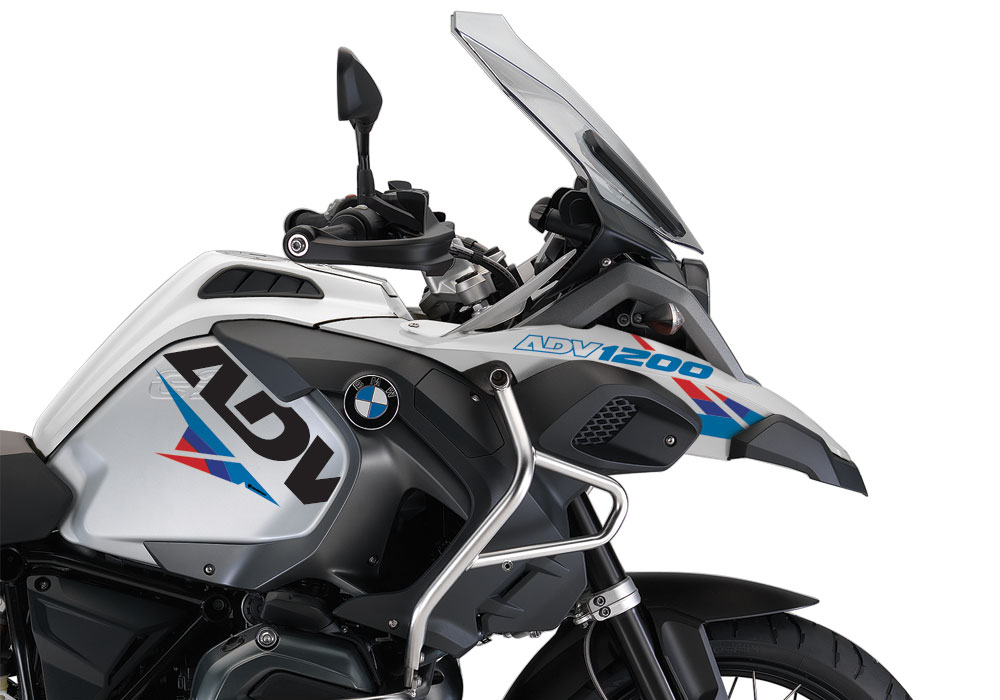 BMW R1200GS LC Adventure Alpine White Velos M Sport Stickers Kit - Image 2