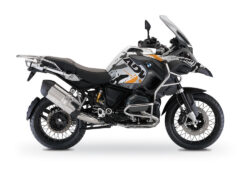BMW R1200GS LC Adventure White Safari Black & Orange Stickers Kit