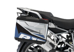 BMW Vario Side Panniers Alive Blue & Black Stickers Kit