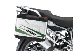 BMW Vario Side Panniers Spike Green Variation Stickers Kit