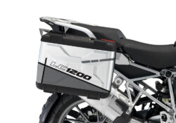 BMW Vario Side Panniers Vector Grey Stickers Kit