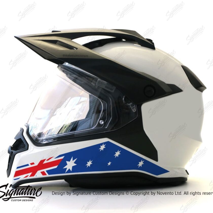 bmw motorcycle helmets australia Sao Paulo Helmet (Matter) BMW GS Enduro Helmet (White)