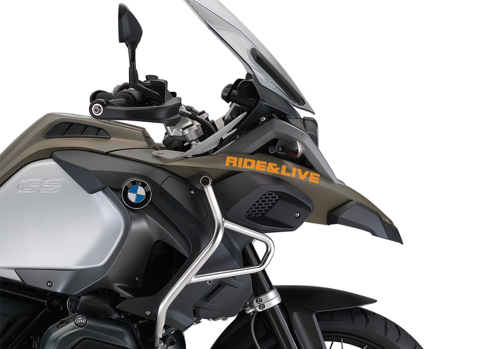 BMW R1200GS LC Adventure Custom Fender Sticker - Image 3