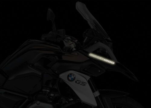 BMW R1200GS LC Triple Black BOXER1200 Reflective Stickers