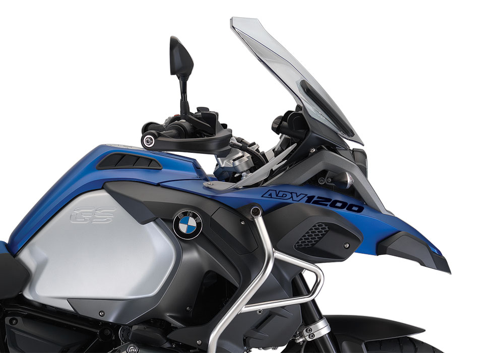 BMW R1200GS LC Adventure Racing Blue Reflective Fender Sticker - Image 13