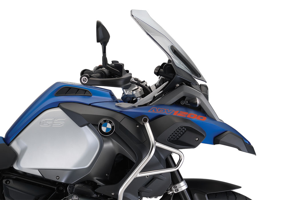 BMW R1200GS LC Adventure Racing Blue Reflective Fender Sticker - Image 9