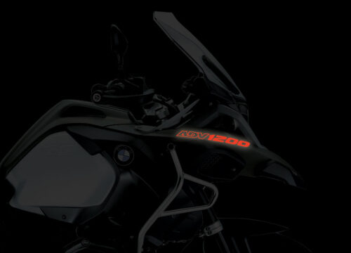 BMW R1200GS LC Adventure Olive Matte Reflective Fender Sticker