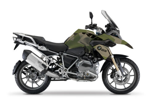 BMW R1200GS LC M90 Green Camo Stickers Kit