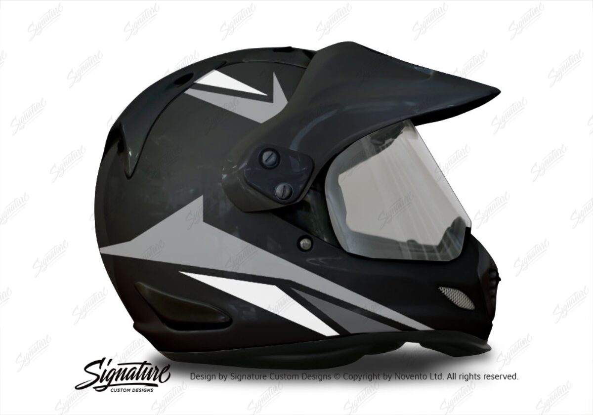 Arai Tour XD4 Black Helmet Alive Grey Variations - Signature