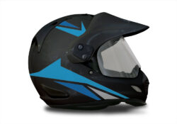 Arai Tour XD4 Black Helmet Alive Blue Variations