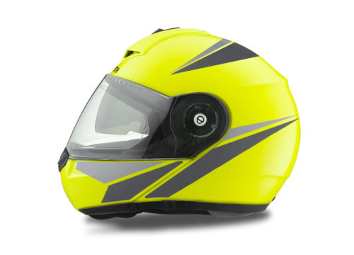 Schuberth C3 Pro Helmet (Yellow) Vivo Series Silver Variations
