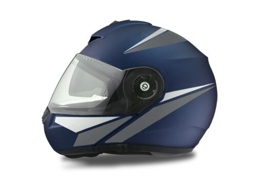 Schuberth C3 Pro Helmet (Blue) Vivo Series Silver Variations