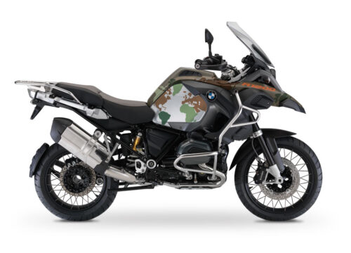 BMW R1200GS LC Adventure Olive Matte The Globe Green Variations Stickers Kit