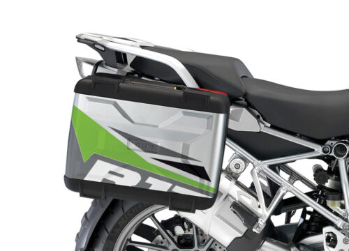 BMW Vario Side Panniers Alive Toxic Green Stickers