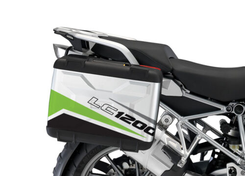 BMW Vario Side Panniers Vivo Toxic Green Stickers