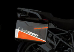 BMW Vario Side Panniers Vector Orange Reflective Stickers