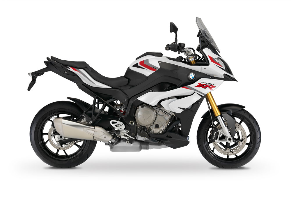 BMW S1000XR Alpine White Alive Red/ Grey Stickers Kit