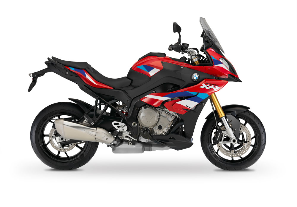 BMW S1000XR Racing Red Legend Blue/ White Stickers Kit