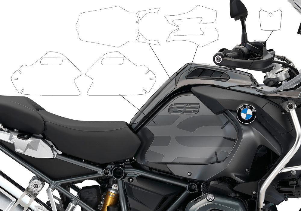 BMW R1200 GS 2004-2007 PPF Kit In Xpel