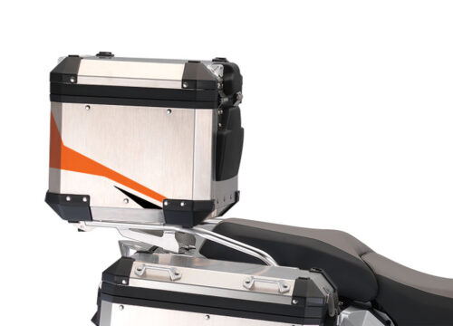 BSTI 2258 BMW R1200GS Adventure Alluminium Top Box Alive Orange Black 03 1