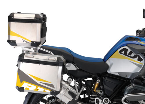 BSTI 2260 BMW R1200GS Adventure Alluminium Top Box Alive Yellow Grey 02 1