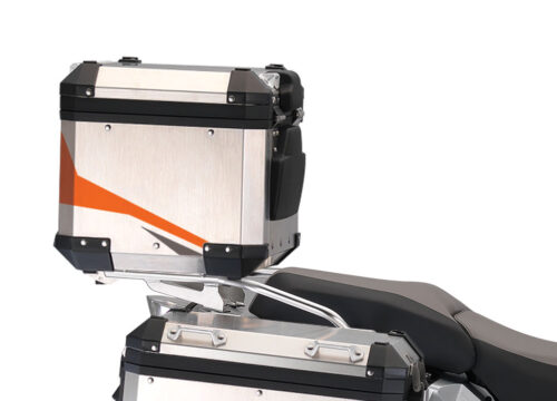 BSTI 2262 BMW R1200GS Adventure Alluminium Top Box Alive Orange Grey 03 1