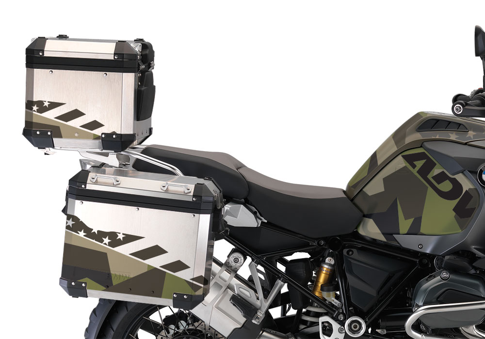 BSTI 2269 BMW R1200GS Adventure Alluminium Top Box M90 Military Camo 02 1