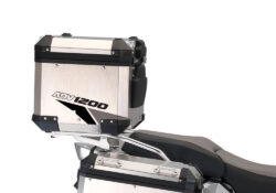 BSTI 2285 BMW R1200GS Adventure Alluminium Top Box Velos Black Grey 03 1