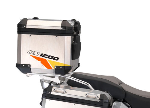 BSTI 2287 BMW R1200GS Adventure Alluminium Top Box Velos Orange Yellow 03 1