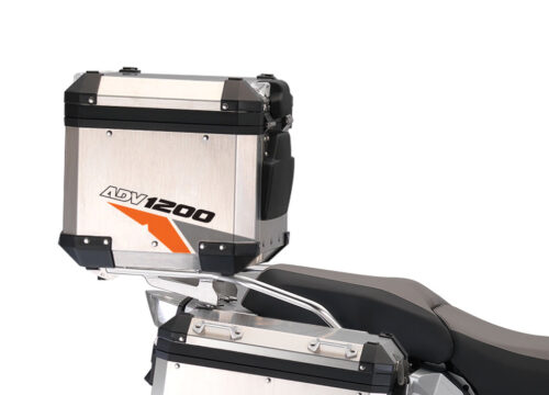 BSTI 2290 BMW R1200GS Adventure Alluminium Top Box Velos Orange Grey 03 1