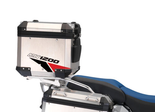 BSTI 2291 BMW R1200GS Adventure Alluminium Top Box Velos Red Black 03 1