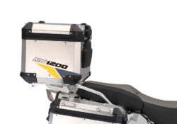 BSTI 2292 BMW R1200GS Adventure Alluminium Top Box Velos Dark Blue Yellow 03 1