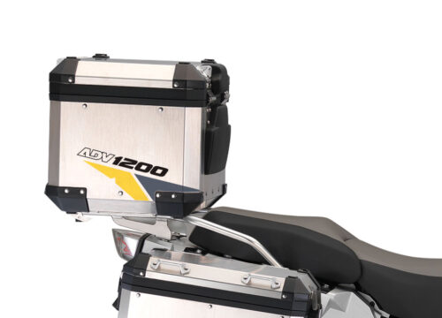 BSTI 2292 BMW R1200GS Adventure Alluminium Top Box Velos Dark Blue Yellow 03 1