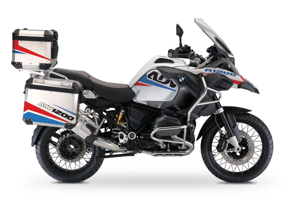 BSTI 2294 BMW R1200GS Adventure Alluminium Top Box Vivo Red Blue 01 1