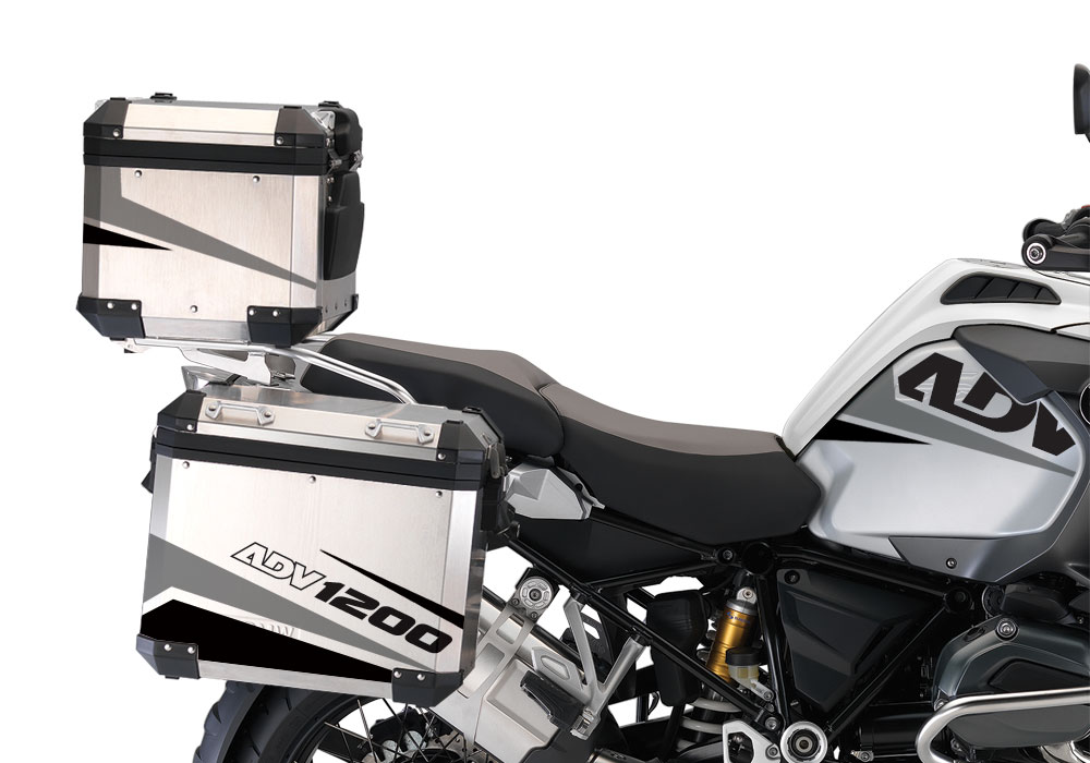 BSTI 2295 BMW R1200GS Adventure Alluminium Top Box Vivo Black Grey 02 1