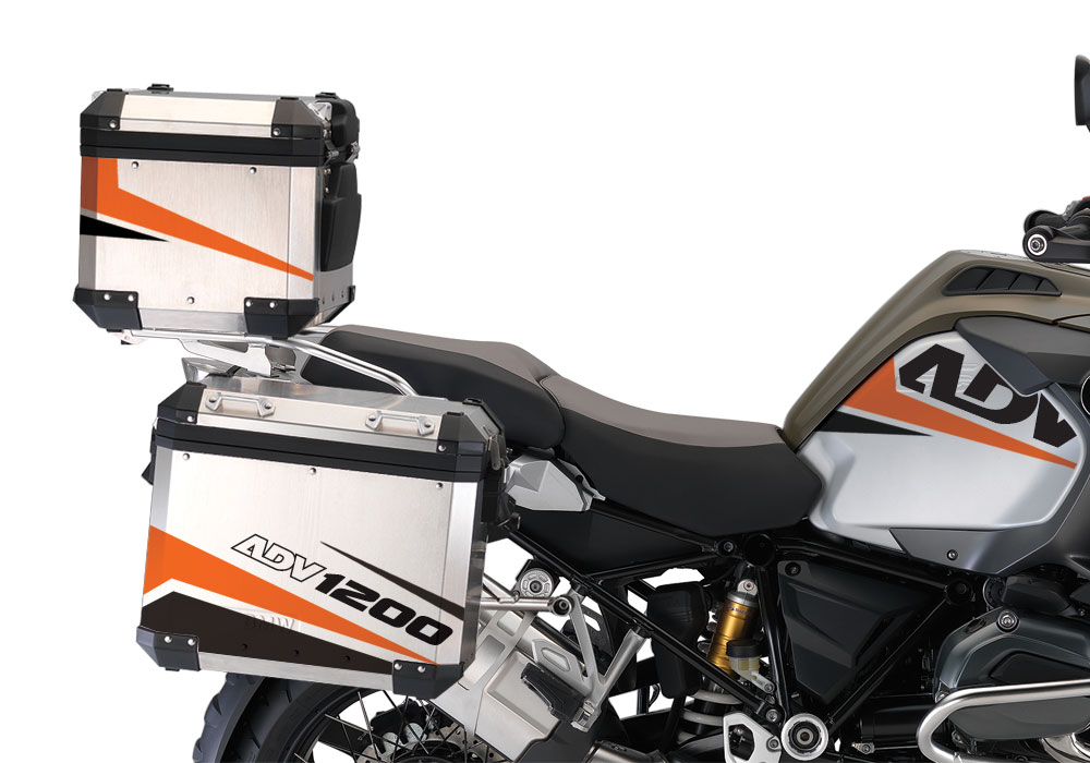 BSTI 2296 BMW R1200GS Adventure Alluminium Top Box Vivo Orange Black 02 1