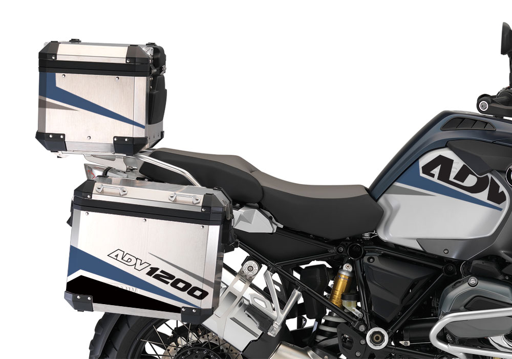 BSTI 2303 BMW R1200GS Adventure Alluminium Top Box Vivo Dark Blue Grey 02 1