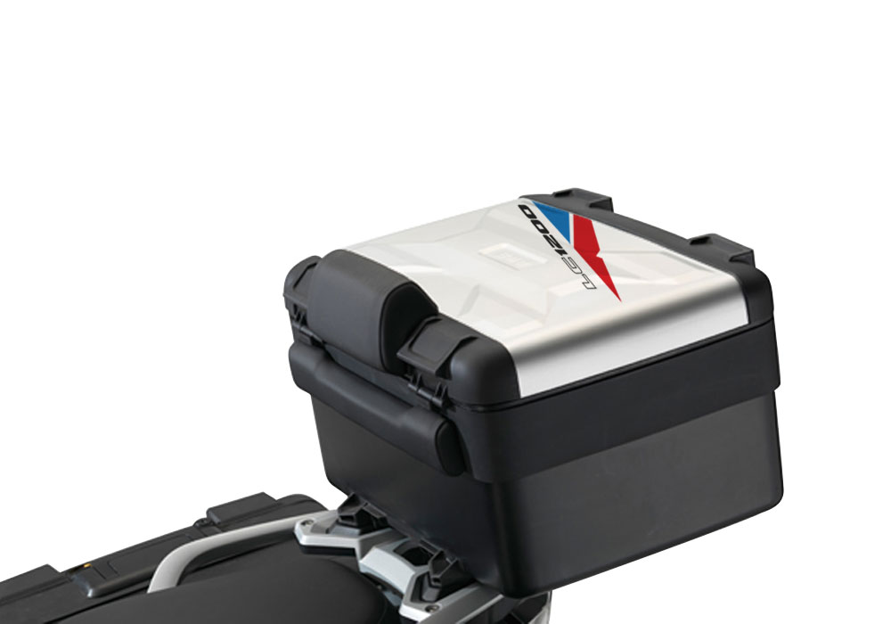 BSTI 2334 Vario Top Box BMW R1200GS LC Velos Blue Red Stickers Kit 1