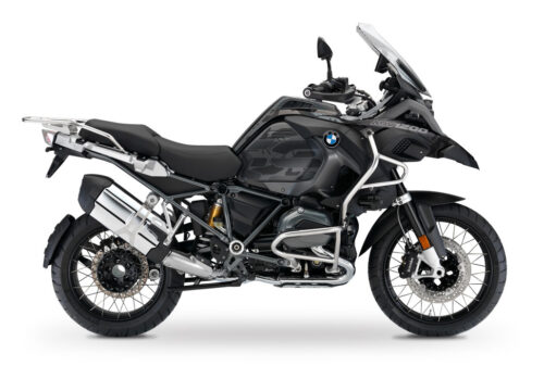 BMW R1200GS LC Adventure Triple Black Safari Stickers Kit