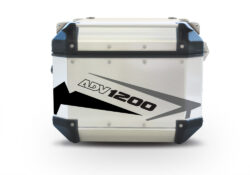 Givi Trekker Outback Top Box Spike Black & Grey Stickers Kit