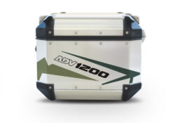 Givi Trekker Outback Top Box Spike Green Variations Stickers Kit