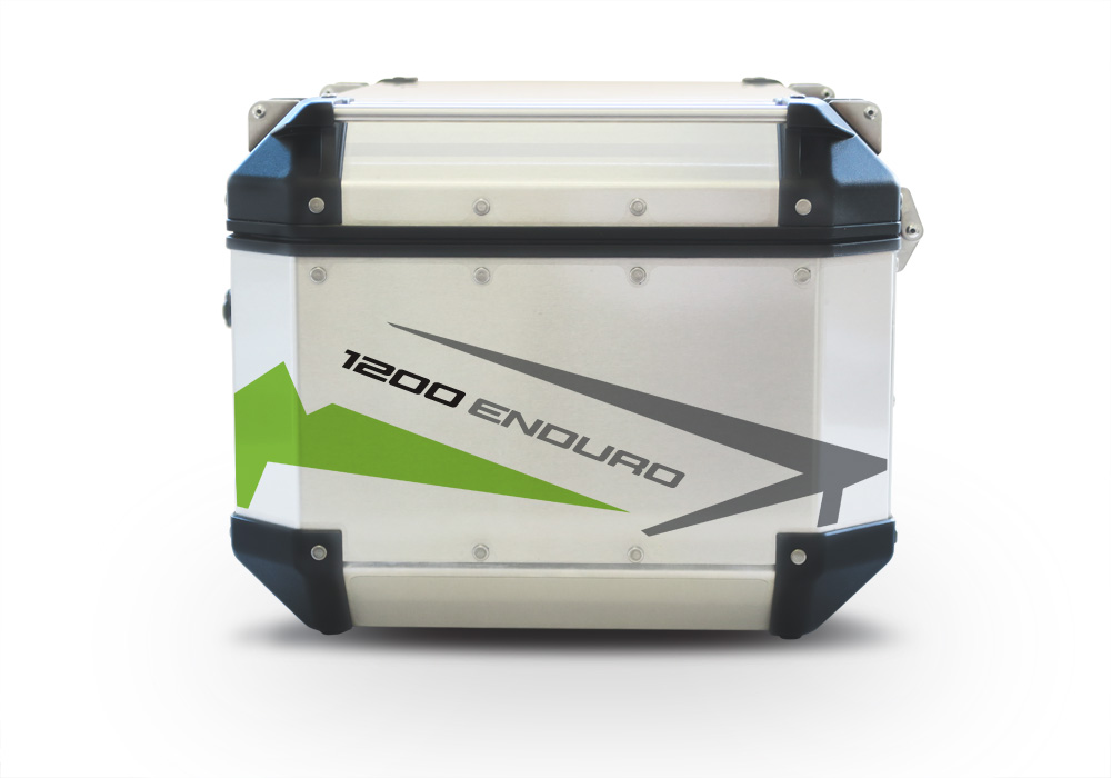 Givi Trekker Outback Top Box Spike Toxic Green Stickers Kit - Image 7