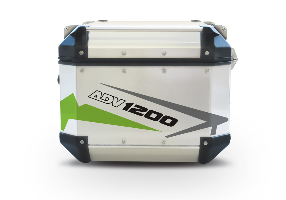 Givi Trekker Outback Top Box Spike Toxic Green Stickers Kit