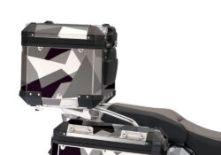 BMW Aluminum Top Box M90 Full wrap Grey Camo Stickers Kit